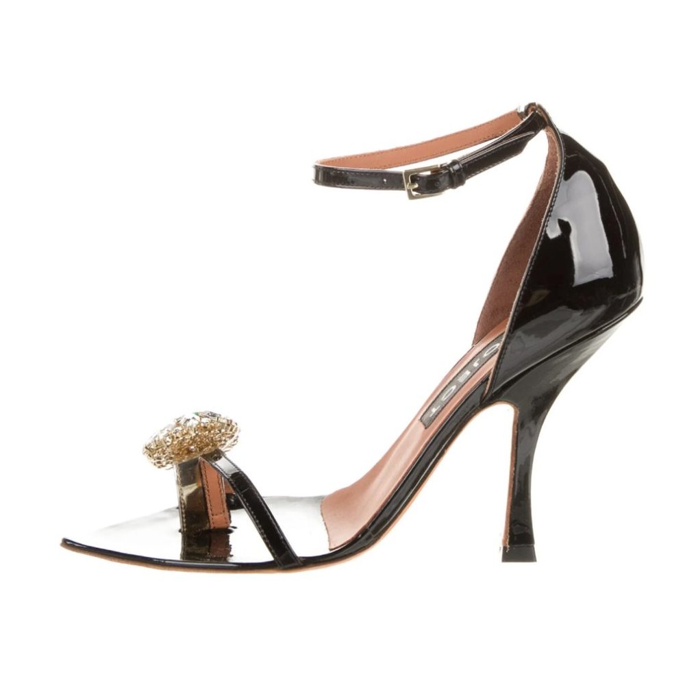 Y/PROJECT Patent Leather Sandals Size: 6